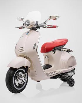 商品Best Ride on Cars | Vespa 12V Scooter,商家Neiman Marcus,价格¥1792图片