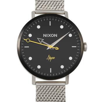 推荐Nixon Arrow Milanese Black/Abysse 38mm Stainless Steel Watch A1238-2971商品