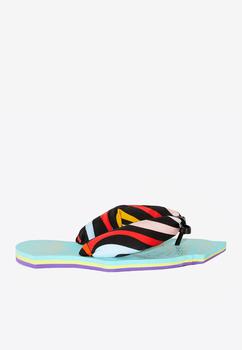 推荐Marmo Print Fish-Shaped Flip Flops商品