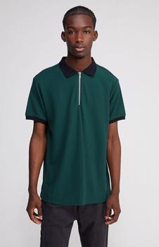 推荐Green Zip Polo Shirt商品