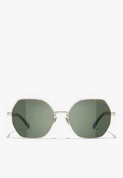 推荐Logo Square Sunglasses商品