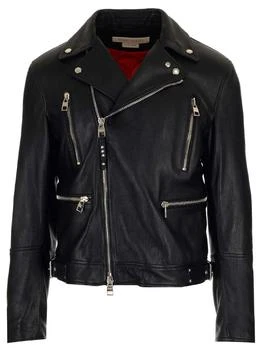 Alexander McQueen | Alexander McQueen Zip-Up Biker Jacket 3.8折起