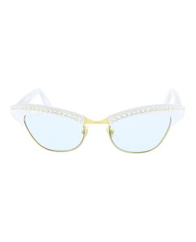 推荐Embellished Cat-Eye Sunglasses商品