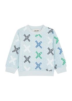 推荐KIDS Logo-print cotton sweatshirt商品