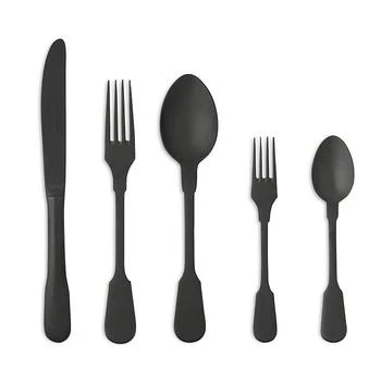 Costa Nova | Saga PVD Black 5 Piece Place Setting,商家Bloomingdale's,价格¥763