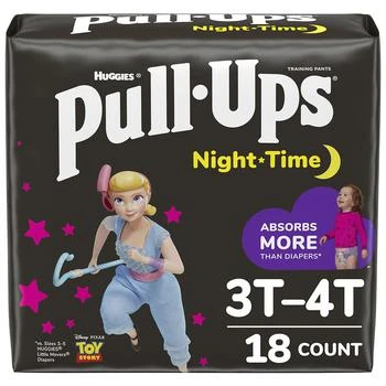 Huggies Pull-Ups | Girls' Night-Time Potty Training Pants 3T - 4T,商家Walgreens,价格¥123