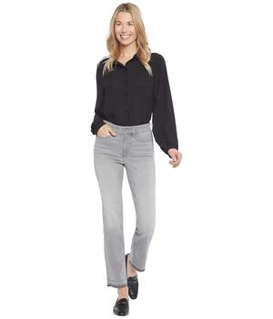 推荐High-Rise Marilyn Straight Jeans with Release Hem in Hamstead商品