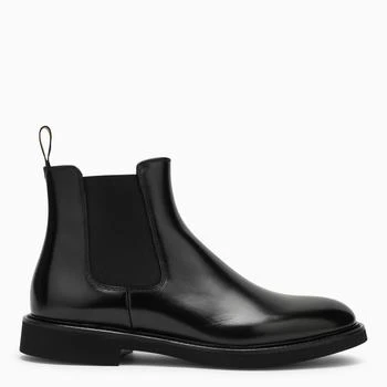 推荐Black leather ankle boot商品