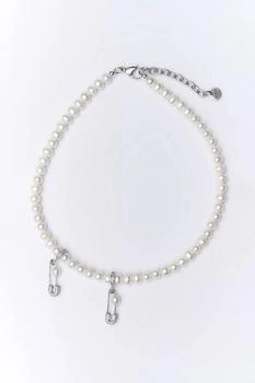 RIMOR JEWELRY | RIMOR Double Pin Through My Pearl Necklace,商家Urban Outfitters,价格¥1086
