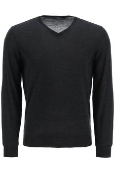 推荐Drumohr super fine merino wool v-neck sweater商品