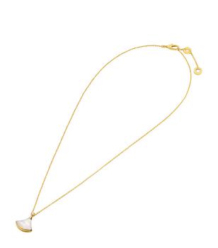 bvlgari项链, BVLGARI | Yellow Gold, Diamond, Mother-Of-Pearl Divas' Dream Necklace商品图片 