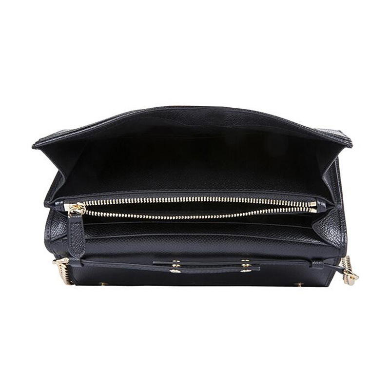 菲拉格慕包单肩包, Salvatore Ferragamo | Salvatore Ferragamo 菲拉格慕 Gancio系列女士黑色牛皮单肩斜挎包 22-D148-0683243商品图片 独家减免邮费