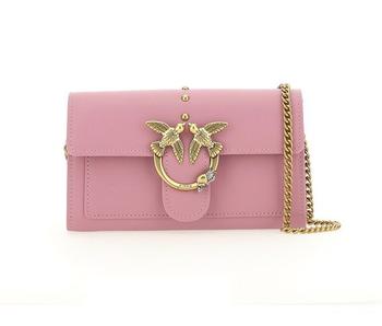pinko bag链条包, PINKO | Pinko Logo Plaque Chain-Link Crossbody Bag商品图片 6.7折