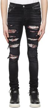 amiri牛仔裤, AMIRI | Black Skinny Jeans商品图片 5折