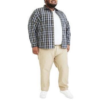 Dockers | Men's Big & Tall Straight-Fit Jean Cut Pants商品图片,额外7折, 额外七折