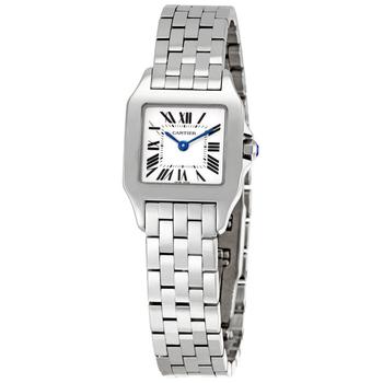 [二手商品] Cartier | Pre-owned Cartier Santos Demoiselle White Dial Ladies Watch W25064Z5商品图片,5.9折