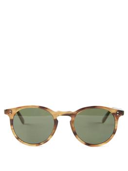 product Carlton round acetate sunglasses image