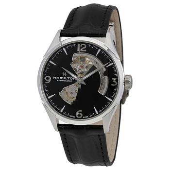 汉密尔顿是什么牌子, Hamilton | Jazzmaster Automatic Open Heart Black Dial Mens Watch H32705731商品图片 7折