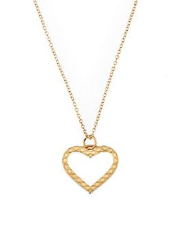 商品Elizabeth Moore | Infinity 14K Yellow Gold Heart Pendant Necklace,商家Saks Fifth Avenue,价格¥5557图片