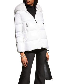 推荐Laiche Faux Fur Puffer Jacket商品