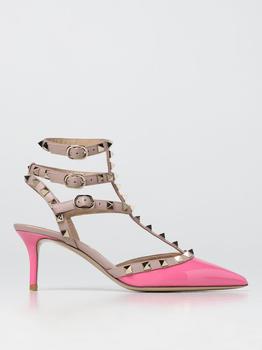 valentino rockstud高跟鞋, Valentino | Valentino Garavani Rockstud patent leather pumps商品图片 