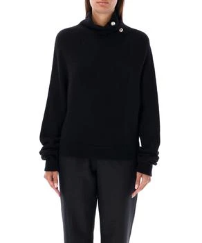 PHILOSOPHY di LORENZO SERAFINI | Pearl Brooch Roll-neck sweater,商家FRMODA,价格¥2784