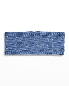 商品Carolyn Rowan | Scattered Crystal Knit Headband,商家Neiman Marcus,价格¥348图片