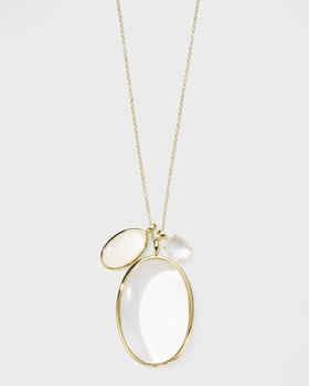 商品18K Rock Candy® Luce 3-Stone Pendant Necklace in Flirt, 30-32"L图片