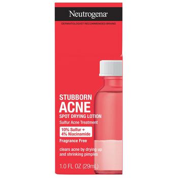 Neutrogena | Stubborn Acne Spot Drying Treatment, 10% Sulfur + 4% Niacinamide商品图片,满三免一, 满免