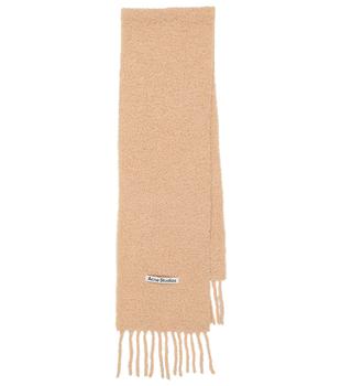 Acne Studios | Alpaca wool-blend bouclé scarf商品图片,
