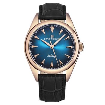 Revue Thommen | Heritage Automatic Blue Dial Mens Watch 21010.2565商品图片,2折