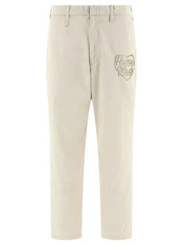 推荐HUMAN MADE "Human Made" embroidered chino trousers商品