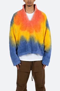 mnml卫衣, MNML | Tie Dye Sherpa Pullover - Multi商品图片 