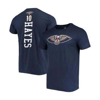 Men's Jaxson Hayes Navy New Orleans Pelicans Playmaker Name and Number Logo T-shirt product img