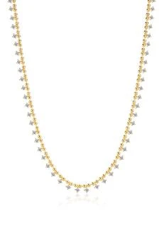 Gabi Rielle | CZ Drop Ball Chain Necklace,商家Nordstrom Rack,价格¥497