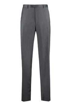 推荐PIN-STRIPED WOOL TAILORED TROUSERS商品