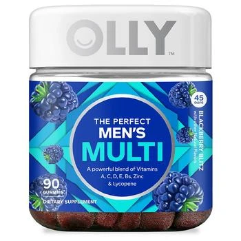 OLLY | Olly 男士综合维生素 黑莓口味 90粒 满$30享8.5折, 第2件7.5折, 满折, 满免