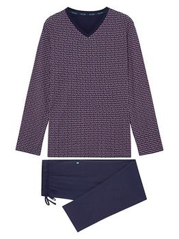 HOM | Figari Long-Sleeve Pajama Shirt & Pants Set商品图片,