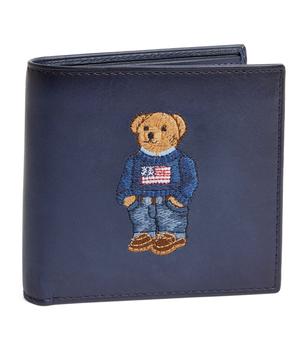 ralph lauren bear直邮, Ralph Lauren | Leather Polo Bear Wallet商品图片 