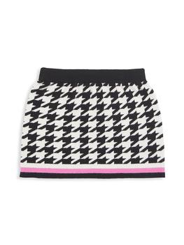 商品Design History | Little Girl’s Houndstooth Knit Skirt,商家Saks Fifth Avenue,价格¥386图片