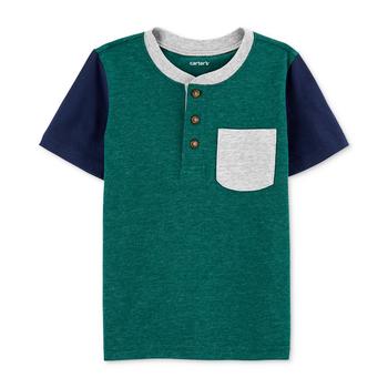 Carter's | Toddler Boys Short Sleeved Henley商品图片,2.9折起