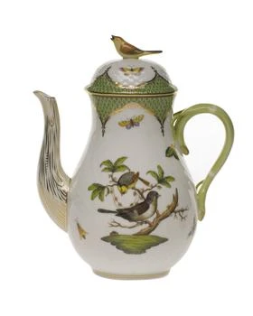 Herend | Rothschild Bird Green Coffee Pot,商家Neiman Marcus,价�格¥7874