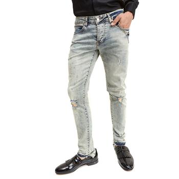 RON TOMSON, RON TOMSON | Men's Modern Grunge Skinny Fit Denim Jeans商品图片 
