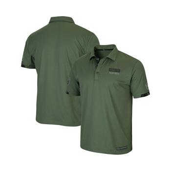 推荐Men's Olive GA Tech Yellow Jackets OHT Military-inspired Appreciation Echo Polo Shirt商品