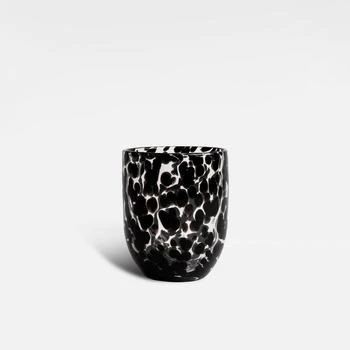 BYON | Confetti Glass Tumblers, Set of 6, Black,商家Verishop,价格¥1132