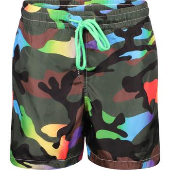 推荐Colorful camouflage print swimming shorts商品