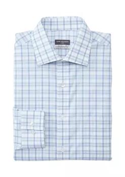 Van Heusen | Regular Fit Ultra Flex Plaid Dress Shirt商品图片,