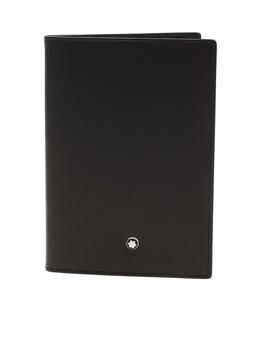 万宝龙钱包怎么选, MontBlanc | Montblanc Logo Passport Holder商品图片 8.1折