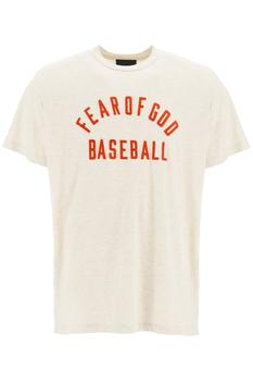 zegna fog直邮, Fear of god | Fear of God Logo Printed Crewneck T-Shirt商品图片 8.2折