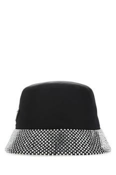 prada帽子, Prada | Black Re-Nylon hat  Nd Prada Donna商品图片 